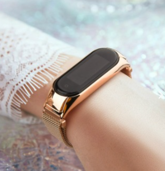 Reloj Electronico Led De Moda DORADO