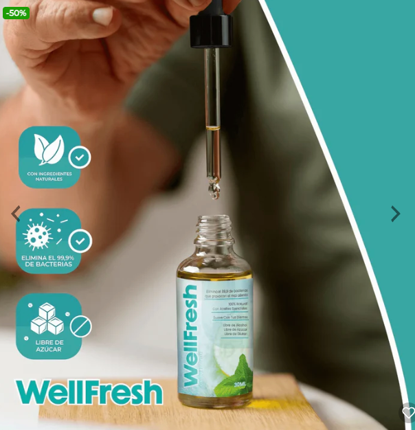 Well Fresh elimina el mal aliento