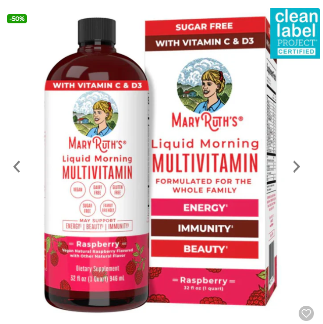 Maryruth's Multivitaminico - Compra 1 unidad y lleva 2 unidades