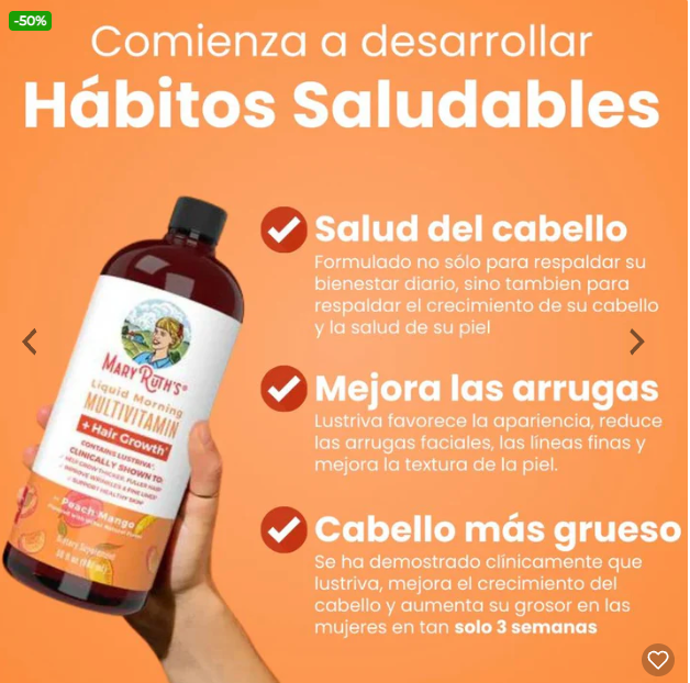 Maryruth's Multivitaminico - Compra 1 unidad y lleva 2 unidades