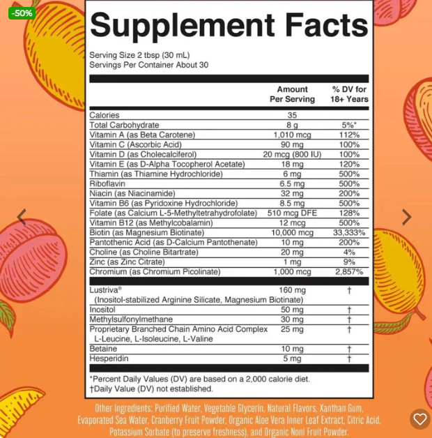 Maryruth's Multivitaminico - Compra 1 unidad y lleva 2 unidades