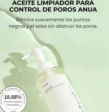 🌿 PURESKIN™ – Aceite Limpiador Coreano para el Control de Poros ✨