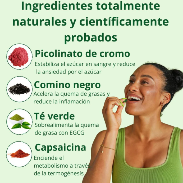 MOTO® Cápsulas que aceleran el metabolismo