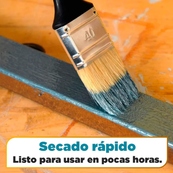 MetalGuard - Pintura Antióxido Profesional | Máxima Protección y Acabado Mate Gris Oscuro