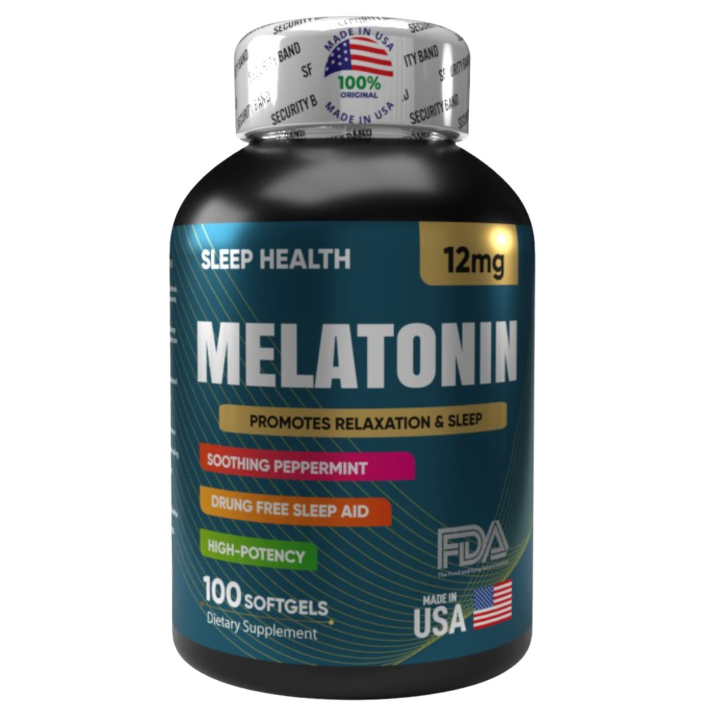 Melatonina X 100 Sofgels