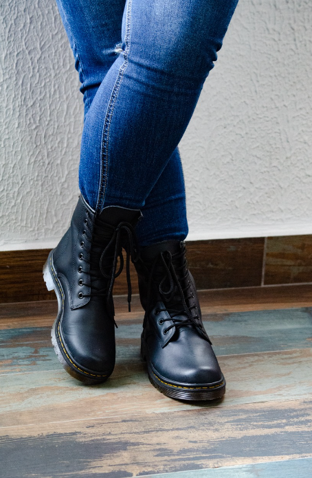 Botas Negro mate