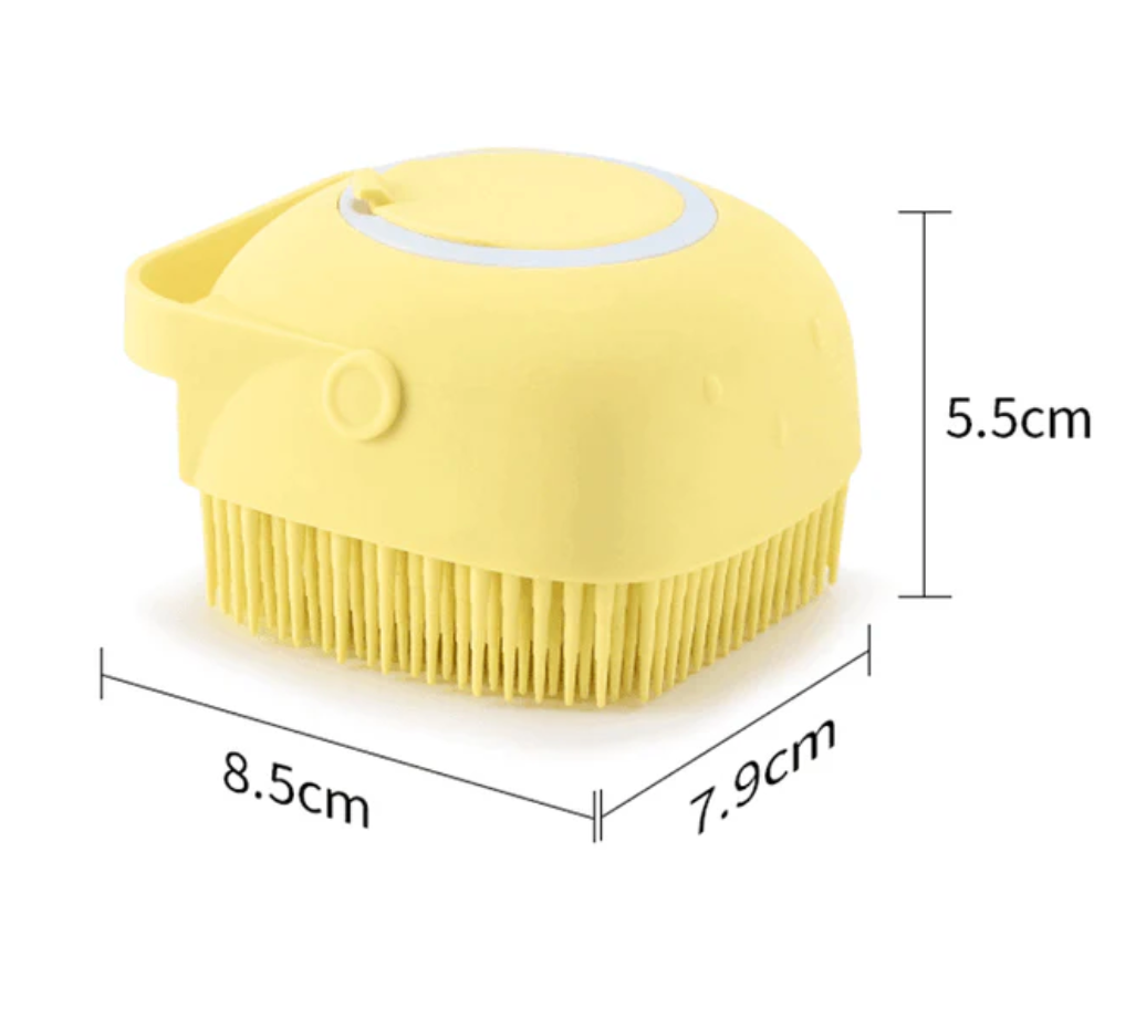 CEPILLO DE BAÑO PARA MASCOTAS