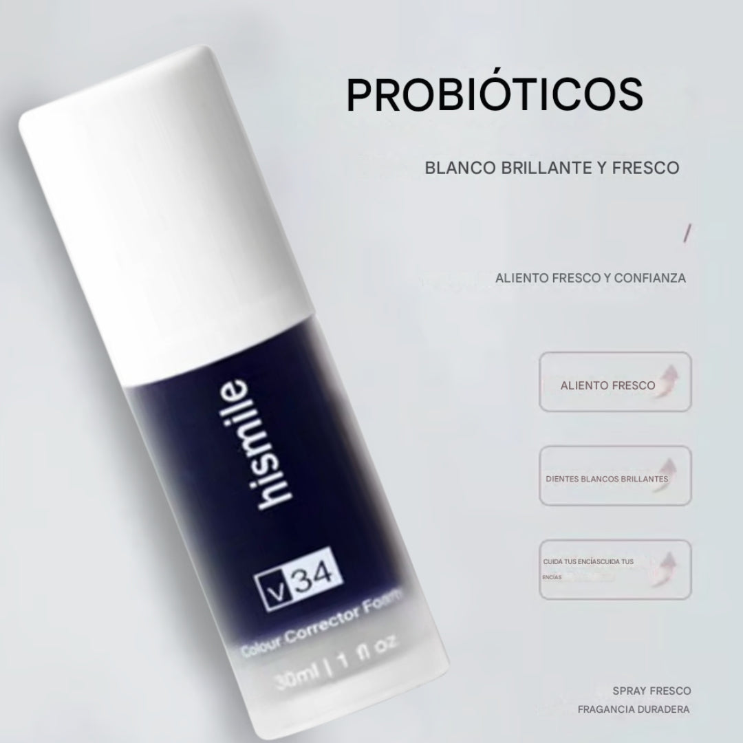 🔥Crema de dientes hismile 6 probióticos que fortalecen la microbiota bucal