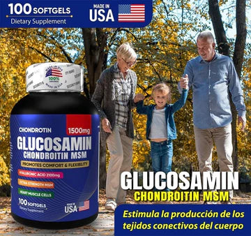 GLUCOSAMINA + CONDROITINA ULTRA FUERTE