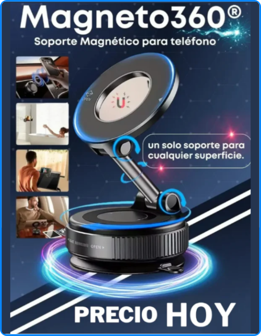 Magneto360® - Soporte Magnético Teléfono