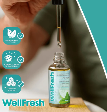 Well Fresh | ¡Elimina el mal aliento de forma rápida y natural!