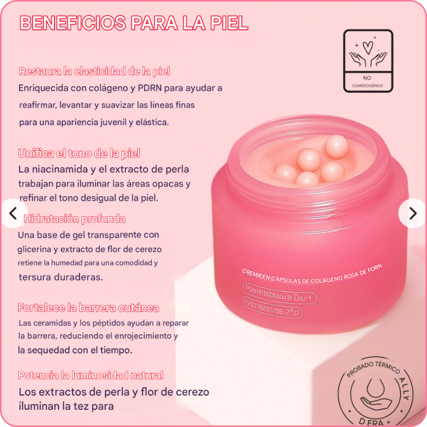 Crema en cápsulas de colágeno PDRN Koaluxe™ | Andres