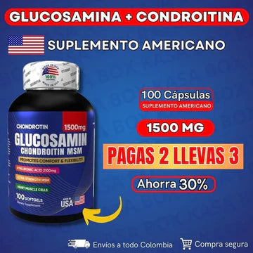GLUCOSAMINA + CONDROITINA ULTRA FUERTE