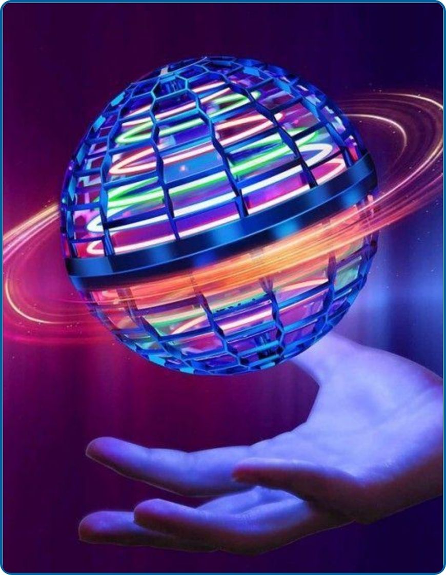 Pelota voladora antigravedad.