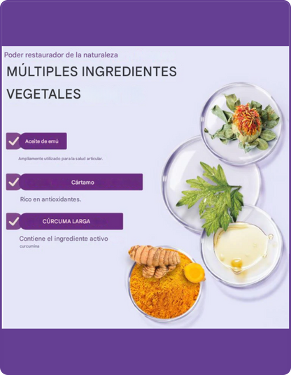 LOVILDS™ Turmeric & Emu Oil Arthritis Soothing Pain Relief Massage Gel