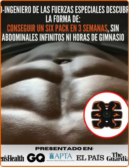 Estimulador Abdominales PowerAbs® + Estimulador de Brazos de REGALO