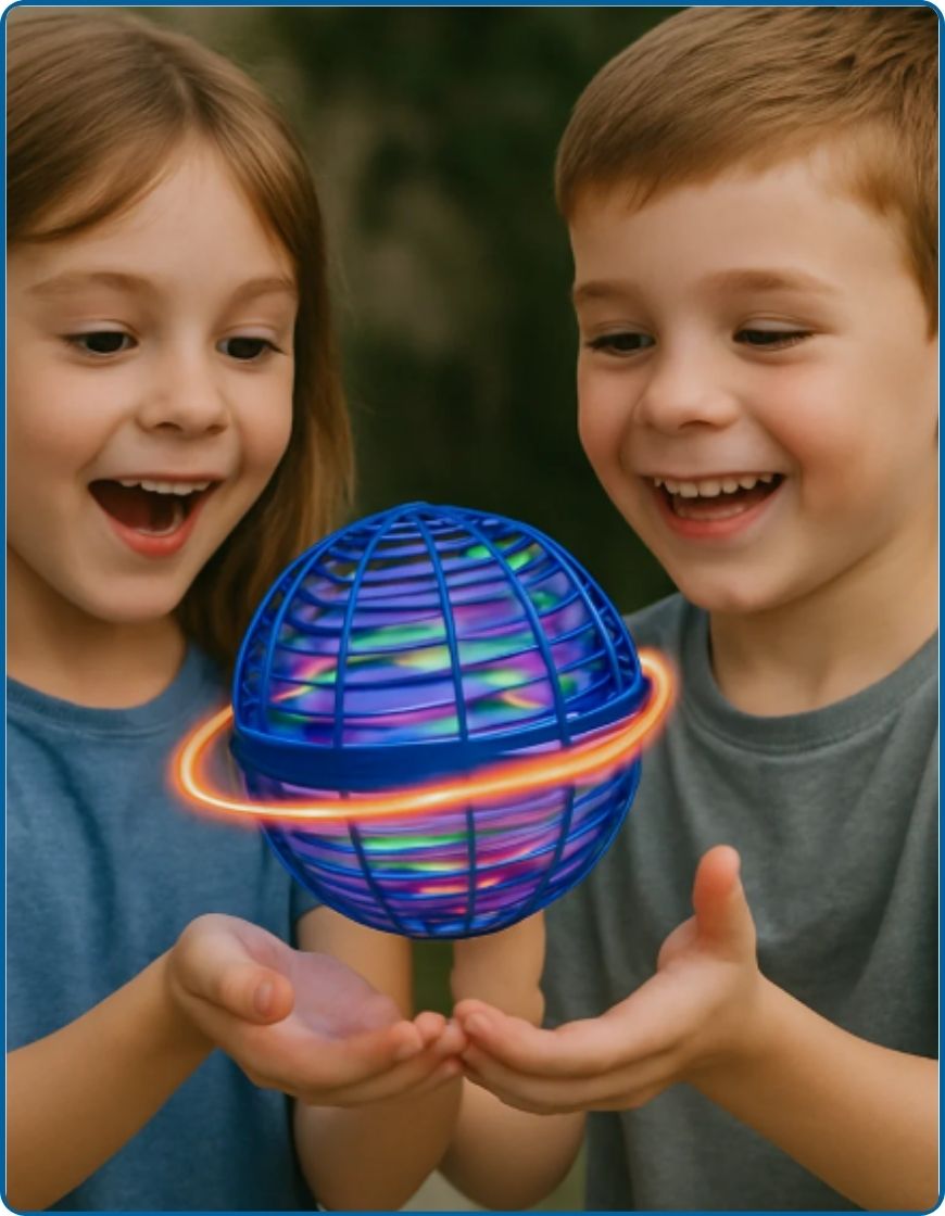 Pelota voladora antigravedad.