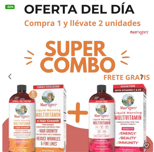 Maryruth's Multivitaminico - Compra 1 unidad y lleva 2 unidades