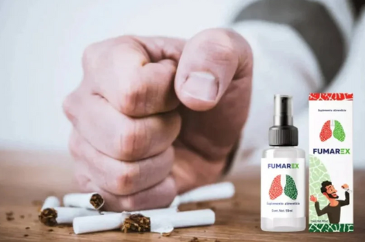 Fumarex® | 2X1 Spray Natural Para Dejar De Fumar 🚭