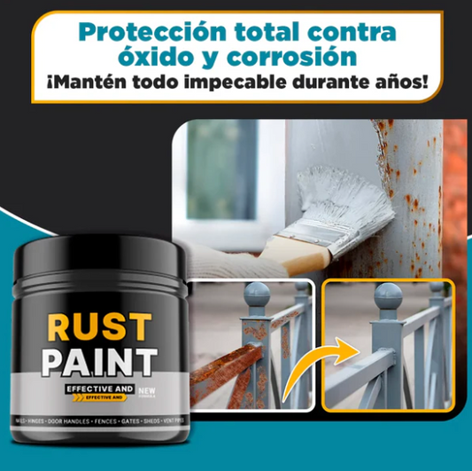 MetalGuard - Pintura Antióxido Profesional | Máxima Protección y Acabado Mate Gris Oscuro