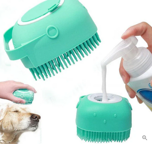 CEPILLO DE BAÑO PARA MASCOTAS