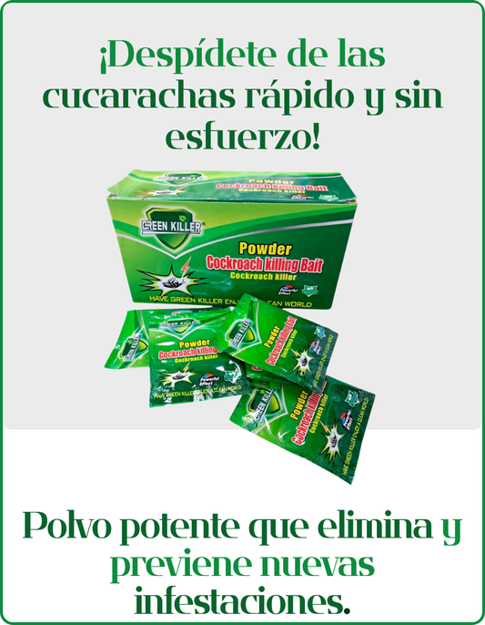 Cebo En Polvo Mata Cucarachas Gk01